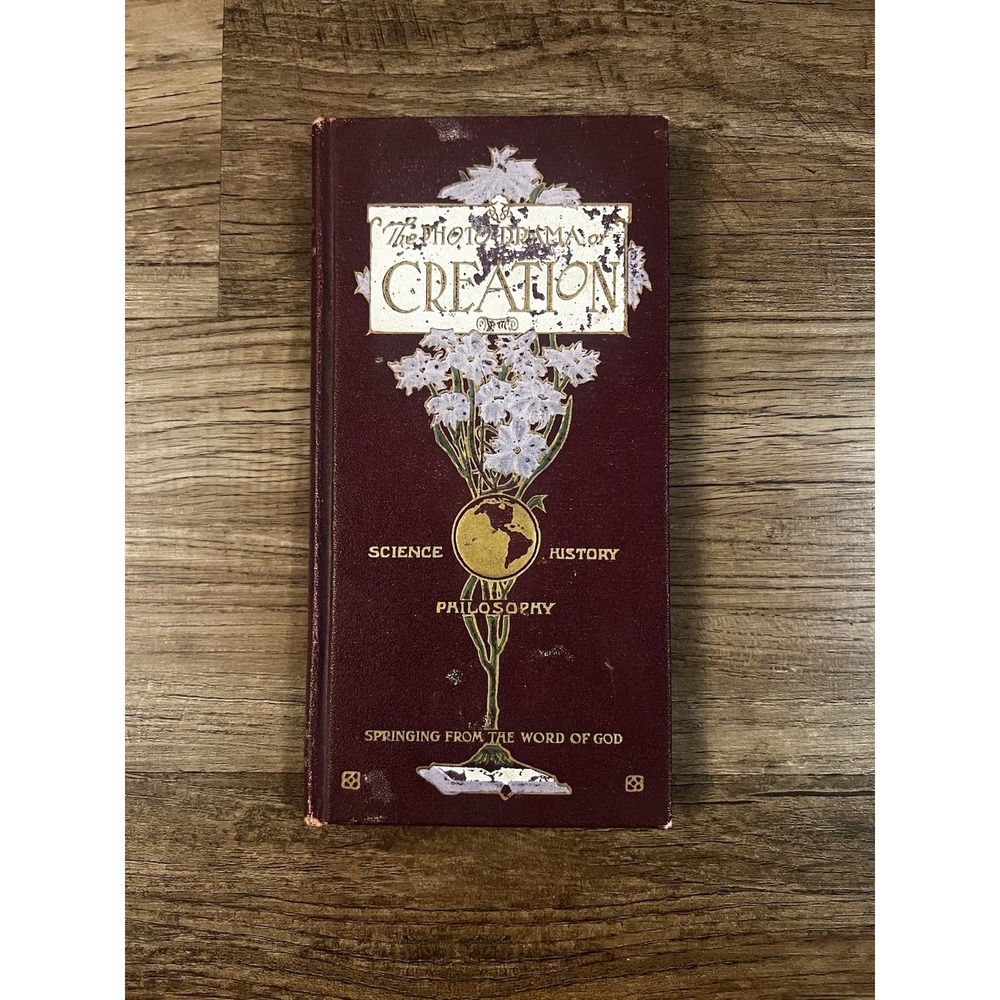 International Bible Students Assoc.: "The Photo-Drama of Creation" HC.Book 1914